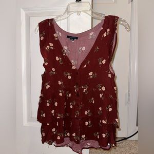 American Eagle Outfitters floral tank top
